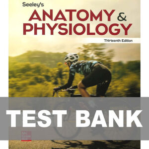 Seeley's Anatomy & Physiology 13th Edition textbook cover.