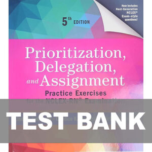 Prioritization Delegation and Assignment 5th Edition textbook cover.