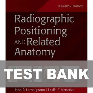 Textbook of Radiographic Positioning and Related Anatomy 11th Edition textbook cover.