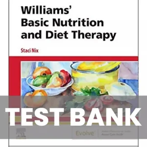 Williams Basic Nutrition and Diet Therapy 16th Edition textbook cover.