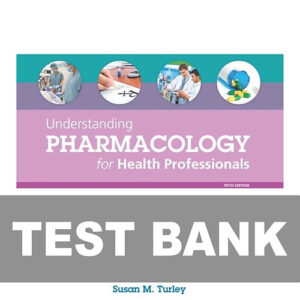 Understanding Pharmacology For Health Professionals 5th Edition textbook cover.