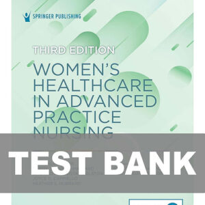 Women's Healthcare in Advanced Practice Nursing 3rd Edition textbook cover.