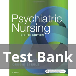 Psychiatric Nursing 8th Edition Keltner textbook cover.