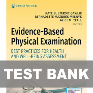 Evidence-Based Physical Examination Test Bank Cover