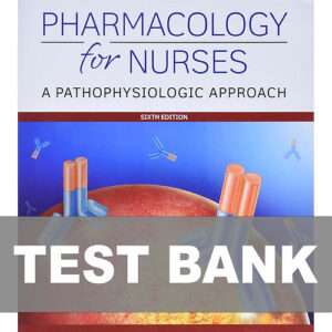 Pharmacology for Nurses 6th Edition Adams textbook cover.