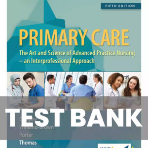 Primary Care Art and Science of Advanced Practice Nursing 5th Edition textbook cover.