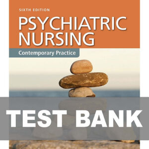 Psychiatric Nursing Contemporary Practice 6th Edition Boyd textbook cover.