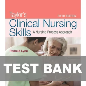 Taylor's Clinical Nursing Skills 5th Edition textbook cover.