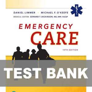 Emergency Care 14th Edition Test Bank Cover