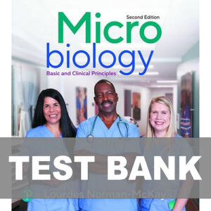 "Microbiology Basic and Clinical Principles 2nd Edition Test Bank Cover"