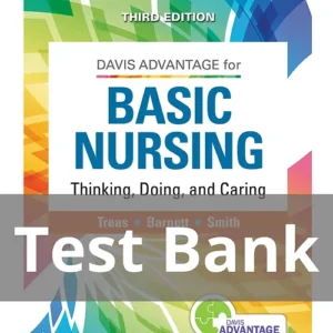 Davis Advantage for Basic Nursing Thinking, Doing, and Caring 3rd Edition Test Cover