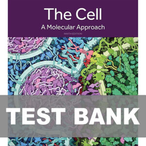 The Cell: A Molecular Approach 9th Edition textbook cover.