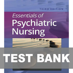 Essentials of Psychiatric Nursing 3rd Edition Boyd Test Bank Cover