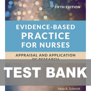 Evidence-Based Practice for Nurses 5th Edition Test Bank Cover