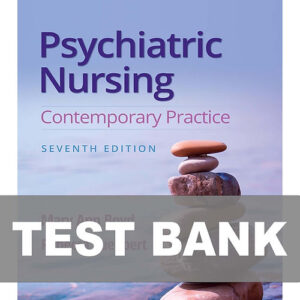 Psychiatric Nursing Contemporary Practice 7th Edition textbook cover.