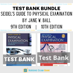 Seidel's Guide to Physical Examination Ball 9th & 8th Edition Bundle cover