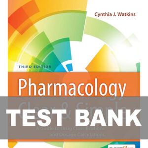 Pharmacology Clear and Simple 3rd Edition textbook cover.